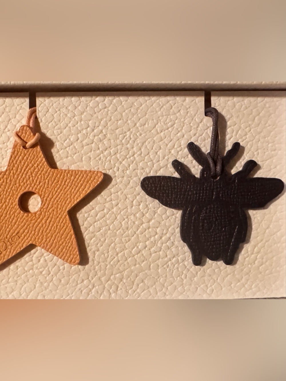 Dior Leather Bag Charm Trio Set - Picture 4 of 5